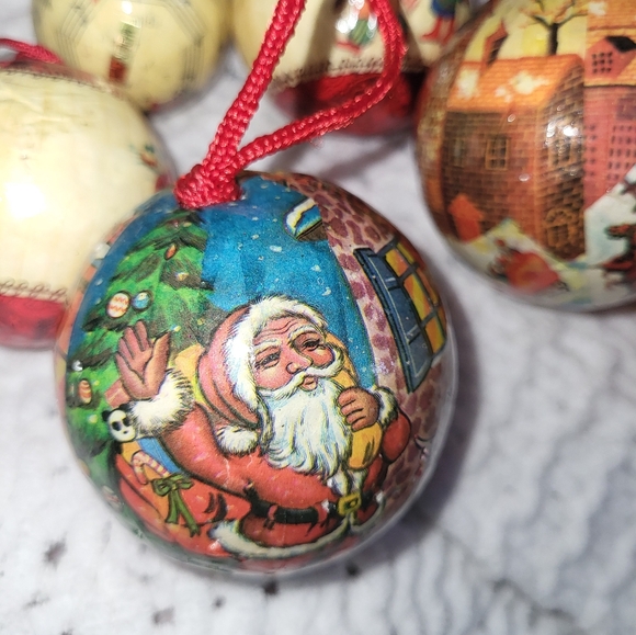 Vintage christmas balls 14 - Picture 4 of 6